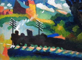 Ferrocarril en Murnau